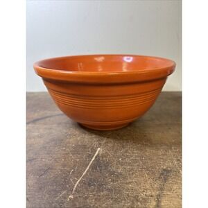Pacific USA 18R Orange Pottery Mixing Bowl Rings 8.5"